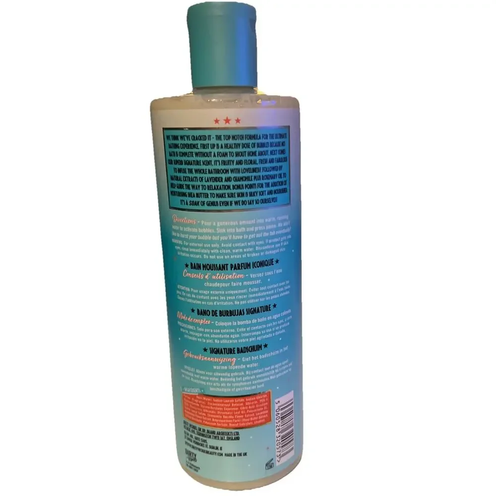 Dirty Works Bubble Trouble Bath‎ Soak Shea Butter Lavender Chamomile 17 Oz New